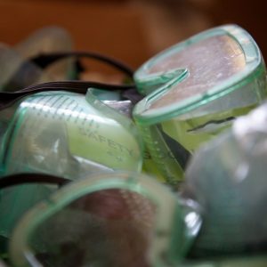 Safety Goggles and Work Gloves Kit